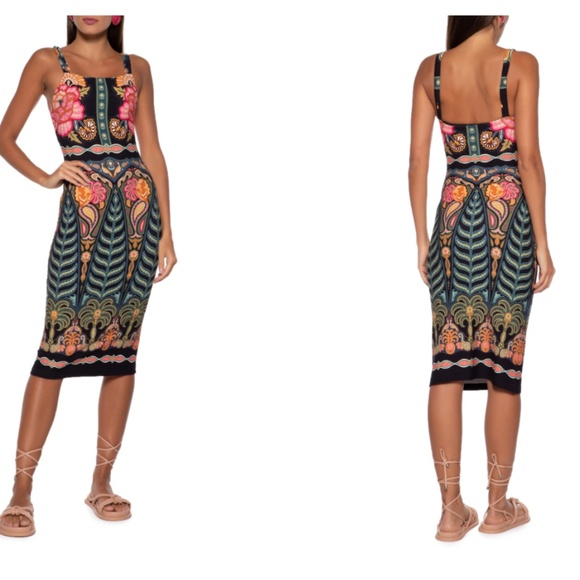 FARM RIO Midi Dress - Picture 2 of 5